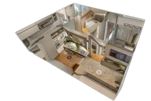 Planta 3D - DollHouse Monteseutour.com